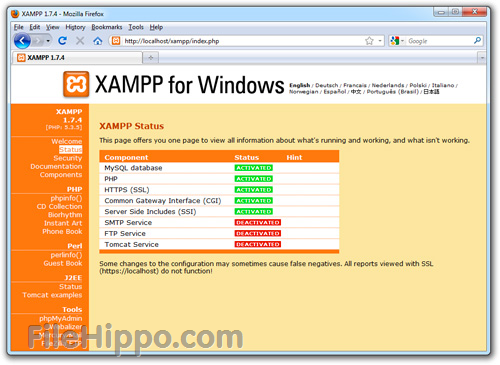 xampp for windows 10 64