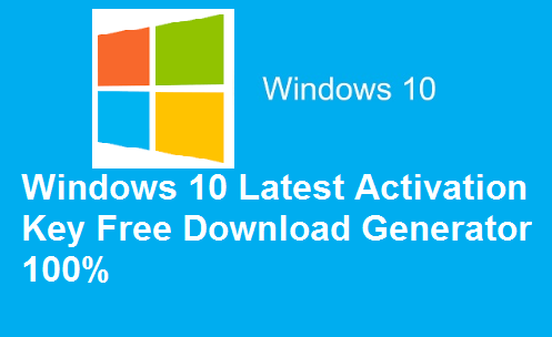 Download Activation Key Windows 10